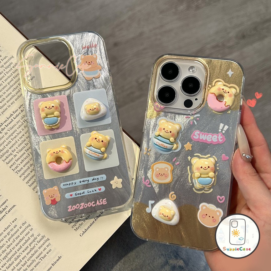 เคสคู่ DIY Cartoon 3D Doll สำหรับ Redmi 9A 12 12C 10 A2 A1 9C 10C Note 8 13 Pro MI 11 Lite เคสคู่ การ์ตูน หรูหรา เคส