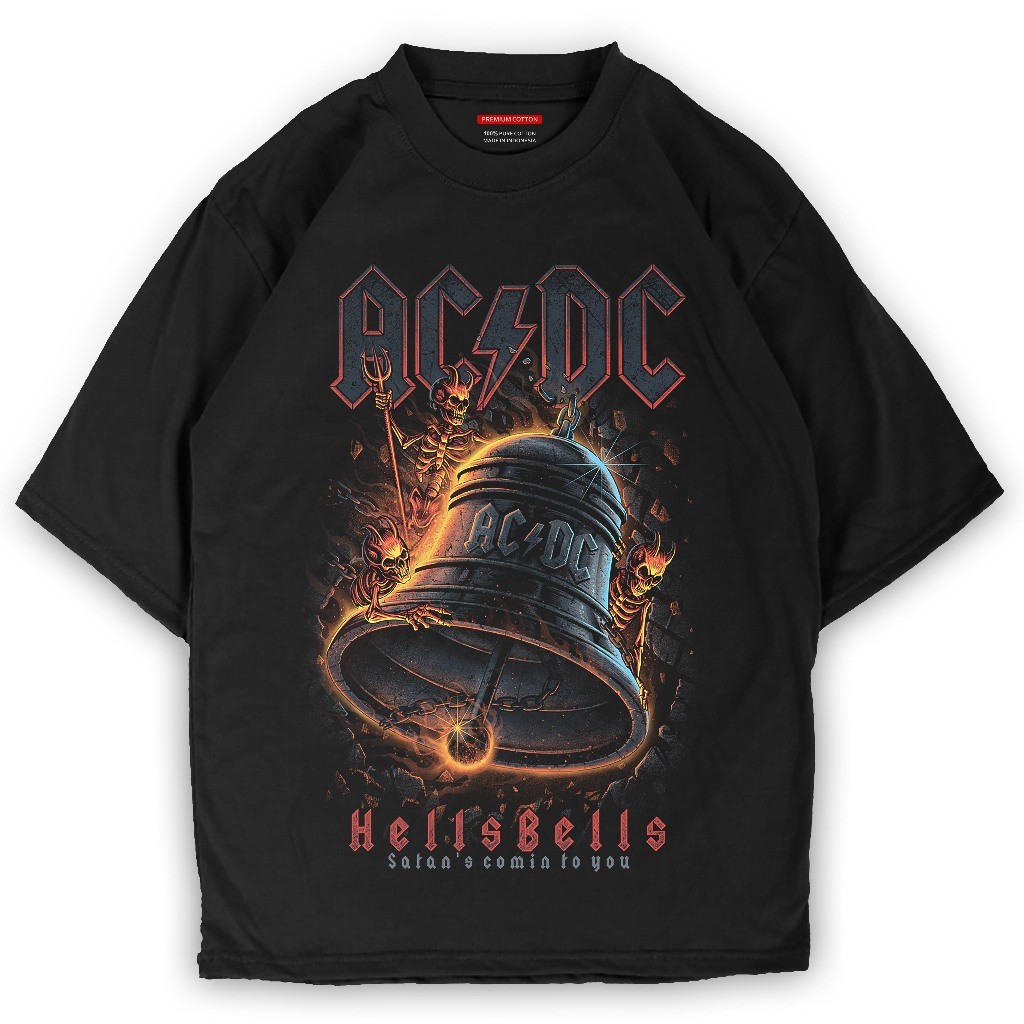 TREND ACDC HIGHWAY TO HELL STREET STYLE TSHIRT MUSIC METAL ROCK VAGE CASUAL TEE