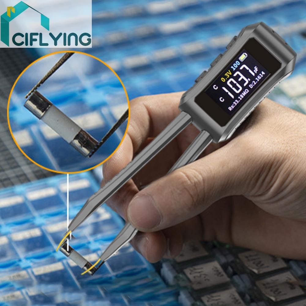Zt-md1 Digital Smart Tweezer LCR SMD ESR Mini Tester Patch Component Tester [Ciflying.th]