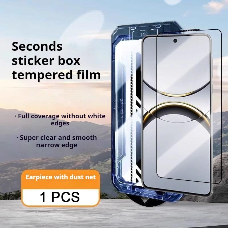 ฝุ่นติดตั้งฟรีป้องกันหน้าจอสําหรับrealme V3 V5 V11s V20 V23 V25 C35 X50 Q3t 9i 10 Pro 12x 12plus Q5 