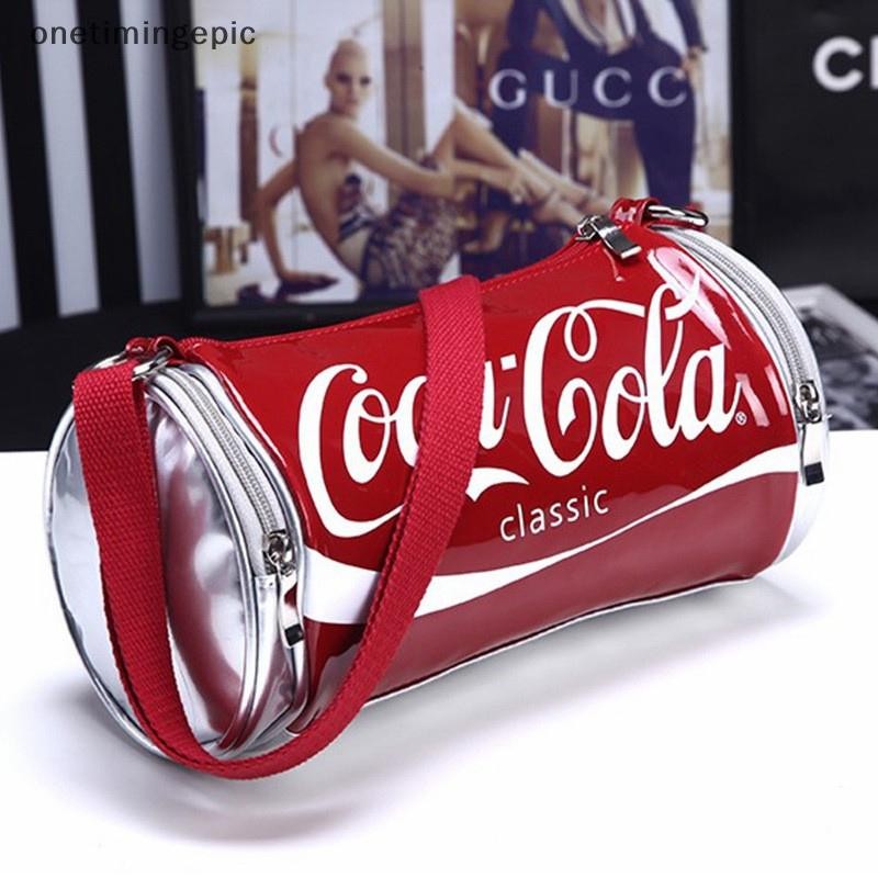 Onetimingepic Chains กระเป๋าผู้หญิงหรูหรา Coke กระเป๋าสะพายข้าง