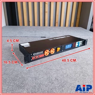 ปลั๊กเหลือง ส้ม COMSON AEC-10 รุ่นใหม่ ปลั๊กRACK 12ช่อง มิเตอร์ วัด4แบบ AEC10 AEC 10 ปลั๊กพ่วงติดแร็ค ปลั๊กรางจ่ายกระ...