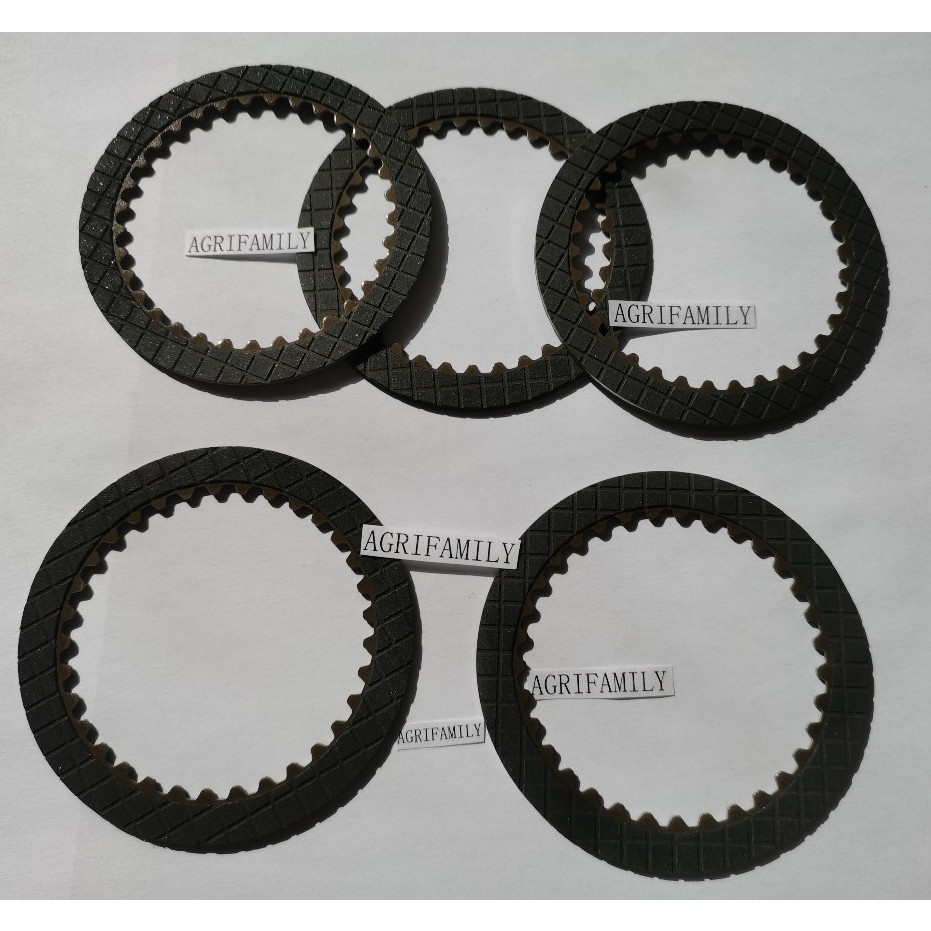 14pcs แผ่นแรงเสียดทาน 90A 1E8270-52481 Harvester อะไหล่ AW70 AV70 AW82 AW85 YH700 YH880 YH1180 1E6C4