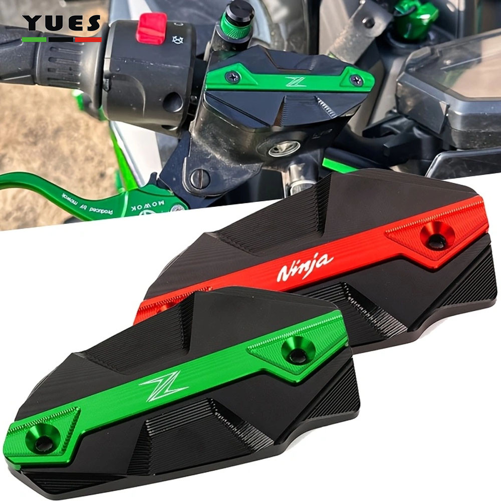 สําหรับ kawasaki Z900 2025 Z800 Z650 NINJA650 Ninja ZX-4R ZX-4RR รถจักรยานยนต์เบรคหน้าของเหลวกระบอก Master Reservoir ฝาครอบหมวก