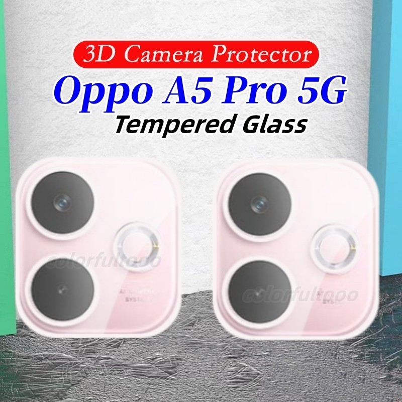Oppo A5 Pro 5G HD ฟิล์มกันรอยกล้องสําหรับ OPPO A5 Pro X A3X A5Pro A3Pro Reno13F Reno13 Reno13Pro Reno12F 5G 4G 3D 007