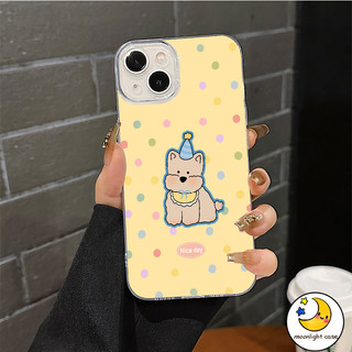 🍎NICE🍎 เคสคุณภาพสูง ลูกสุนัขสีน้ำตาลน่ารัก สําหรับ Samsung A05s A15 A25 A51 A53 A11 A12 A13 A14 A21s