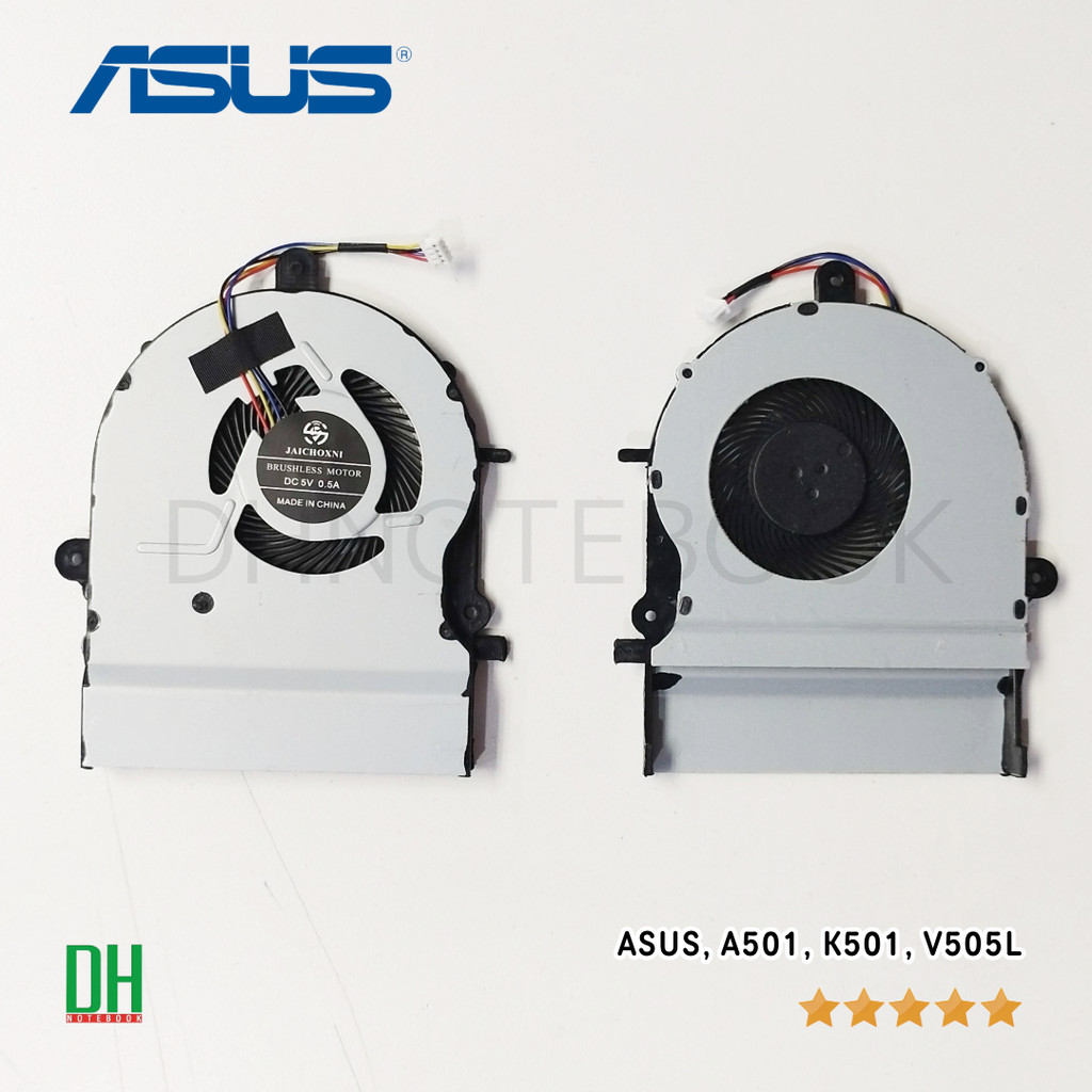 พัดลมระบายความร้อนสำหรับ ASUS A501, K501, V505L | อะไหล่โน๊ตบุ๊ค OEM คุณภาพดี ราคาส่ง | DH Notebook