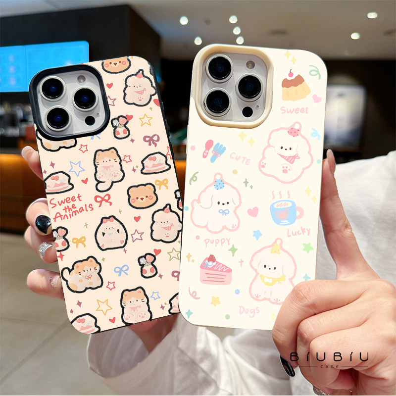 แอปเปิ้ลโทรศัพท์ ลูกแมวที่อบอุ่น สำหรับ iPhone เคสไอโฟน 13 12 11 PRO MAX X XS MAX 16 15 14 XR 7/8PLUS จัดส่งจากประเทศไทย