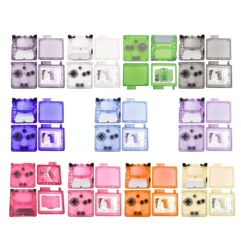 Ba Clear ฝาครอบป้องกันเคสเปลือกหอยสําหรับ Gameboy Advance SP สําหรับ GBA SP