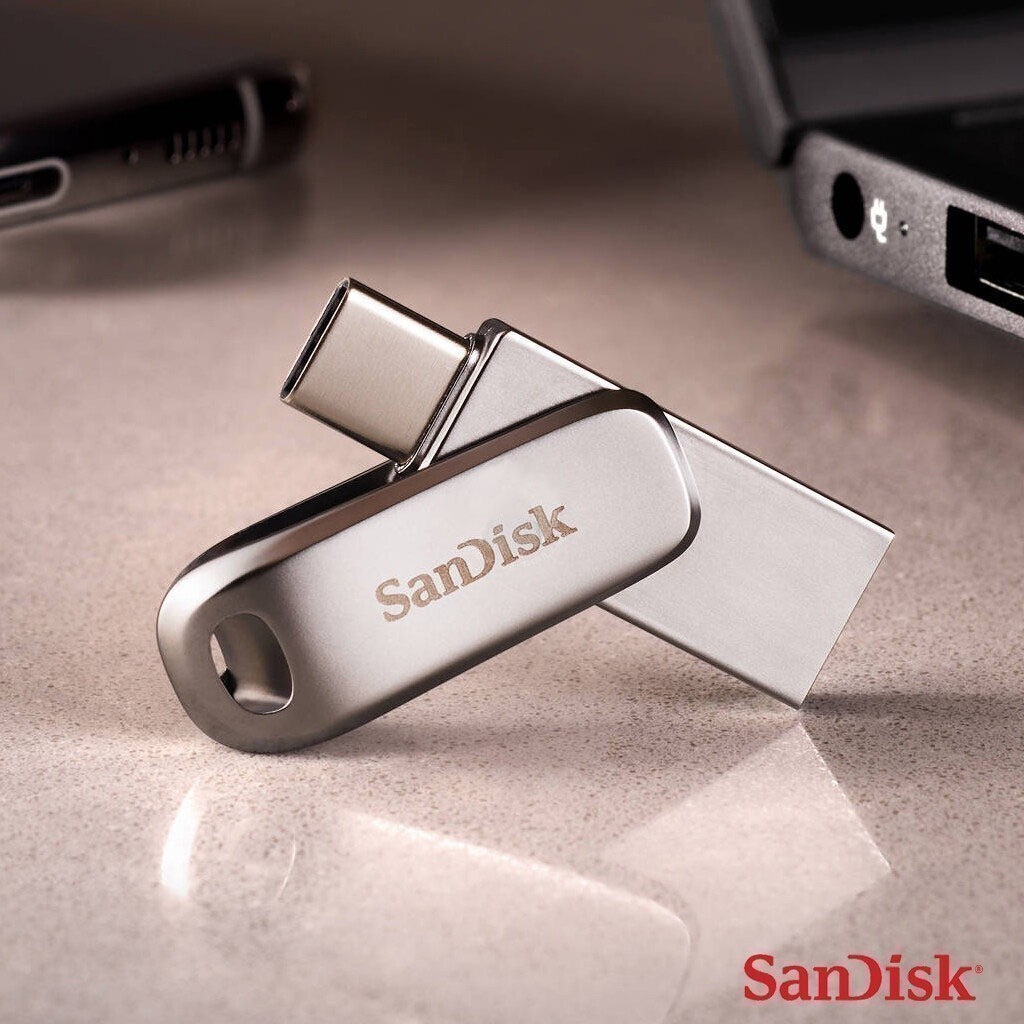 แฟลชไดร์ฟ OTG SANDISK Flash Drive Ultra Dual Drive Luxe USB 3.1 Type C 16 GB 32GB 64GB 128GB Flashdrive ดิสก์U แฟลชไดร์