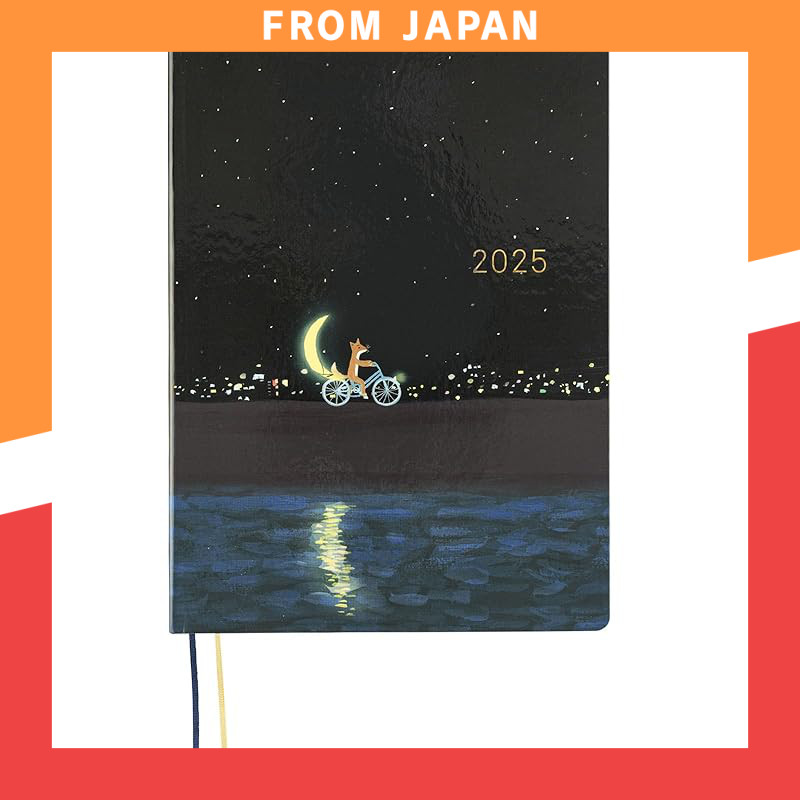 Hobonichi Techo 2025 HON Kubo Takahiro / Tsukimi Delivery [A5/1 page per day/January/Monday start]