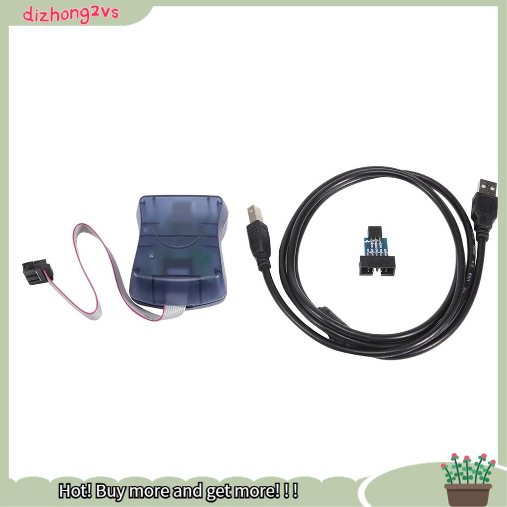 [dizhong2vs]AVAT AVRISP MkII XP2 AVR ISP Mk2 USB AVRISP โปรแกรมเมอร์ In-System รองรับ AVR Studio STK