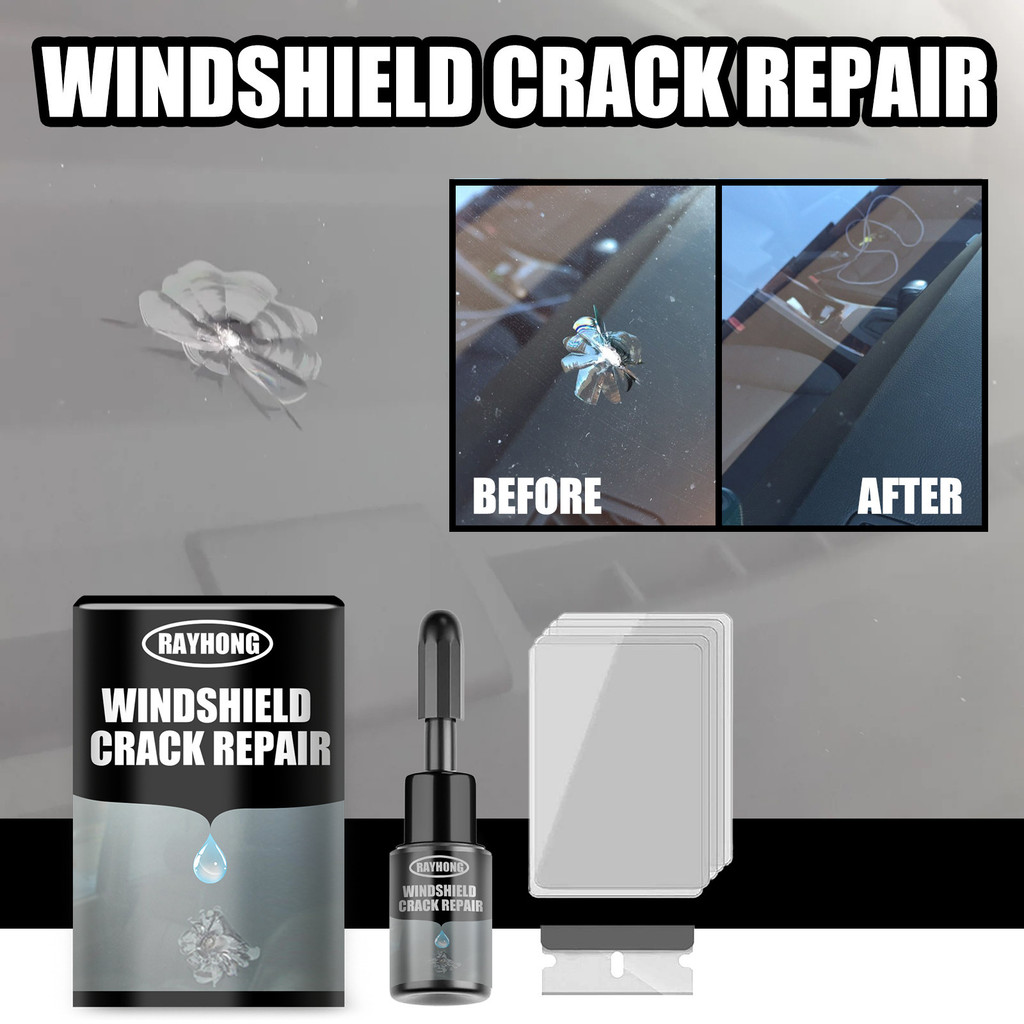 Rayhong กระจกรถยนต์ Crack Liquid Windshield Quick กาว Liquid Glass Liquid 4.17 YY