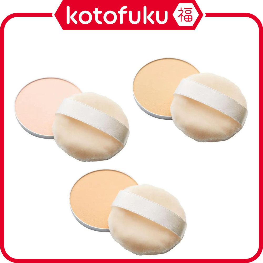 Orbis Sunscreen(R) Powder Refill (พร้อมพัฟ) Spf50+/Pa++++ Peach Nectar / Lucent / Natural
