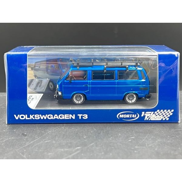 Mortal 1:64 Diecast model
VW T3 low Diecast model first batch
Transparent Blue