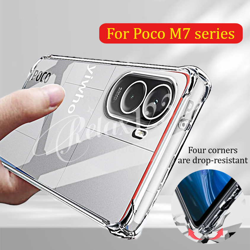 สําหรับ Poco M7 Plus 5G 2025 Xiaomi Poco M7 4G Poco M7Plus Poco M 7 Plus M7Pro Poco M 7 Pro 5G 4G ปล