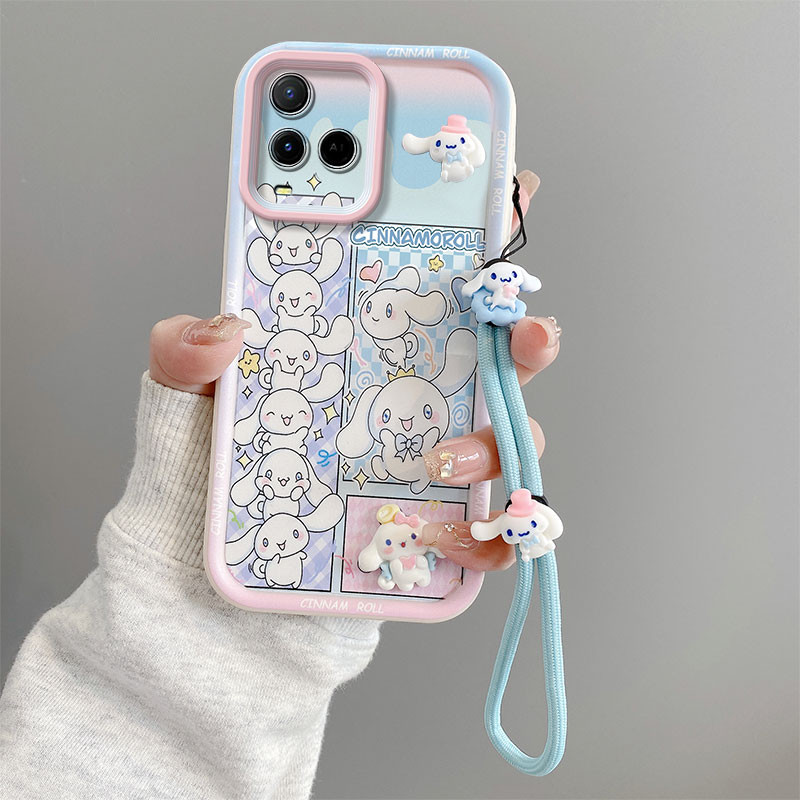 เคส vivo Y21 Y33S Y21S Y32 Y21T Anti fall อะนิเมะการ์ตูน TPU ซิลิโคนอ่อนนุ่ม 3D เคสโทรศัพท์น่ารัก XXLK - รูปที่ 5