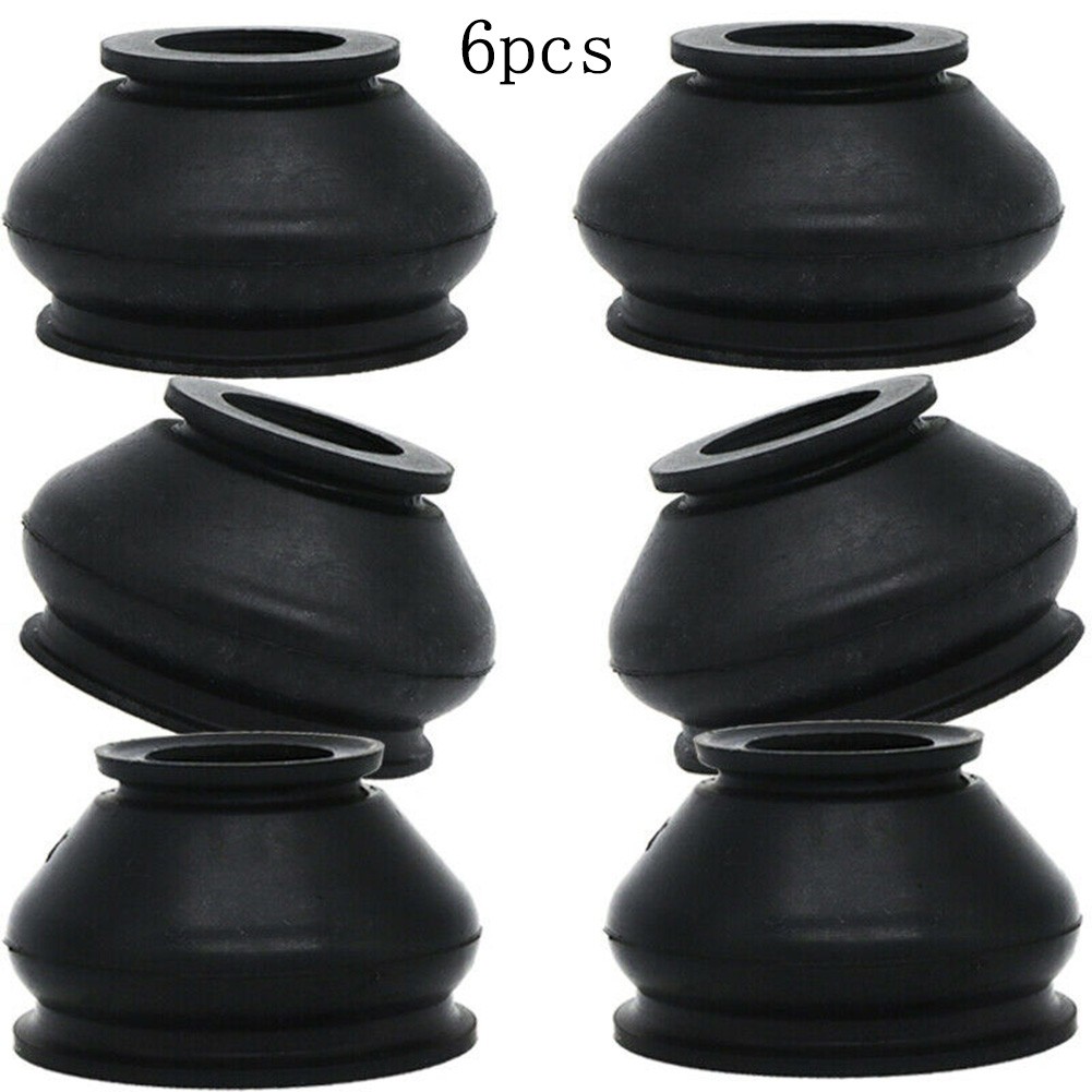 [LUSH] 6x Universal HQ Rubber Tie Rod End Ball Joint Dust Boots Dust Cover Boot Gaiters