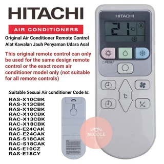 HITACHI รีโมทแอร์คอนด Hi-02 RL-2401