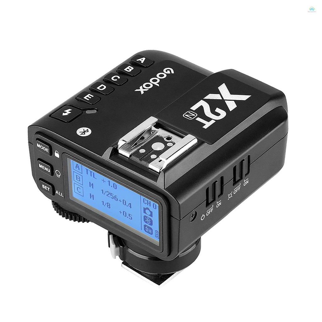 Yb2 แฟลช Trigger Godox X2T-N i-TTL แฟลชทริกเกอร์ไร้สาย 1/8000s HSS 2.4G เครื่องส่งสัญญาณทริกเกอร์ไร้สายสําหรับกล้อง DSLR สําหรับ Godox V1 TT350N AD200 AD