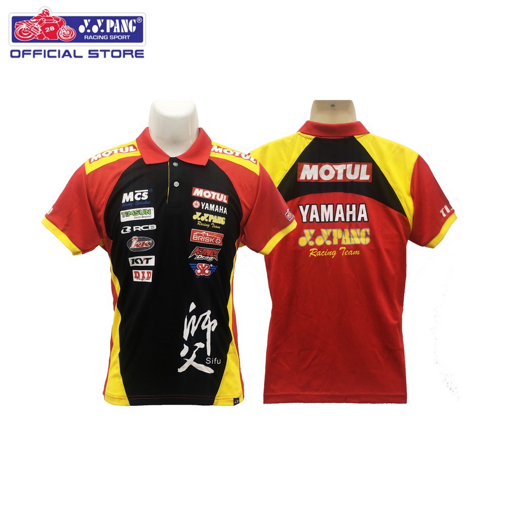 Yypang Racing Team เสื้อยืดอย่างเป็นทางการ (cub Prix 2019) เสื้อโปโลไมโครไฟเบอร์ Jersey Limited Edit