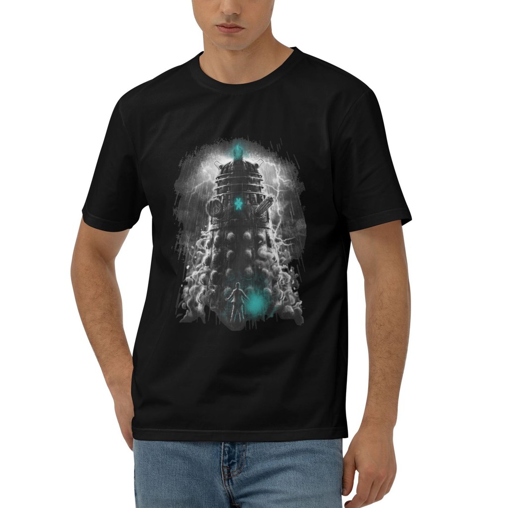 Shadow Of The Dalek Dr Who ขายราคาถูก Good Product Mens Tops