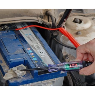HEXMA ไขควง ไขควงวัดไฟ ไขควงเช็คไฟรถยนต์ ชุดเครื่องมือตรวจเช็คไฟรถยนต์ 6-12-24V Car Truck Voltage Circuit Tester