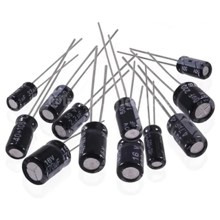 C500 Capacitor Box ชุด ตัวเก็บประจุ 500ชิ้น 24ค่า 500pcs Capacitor kit 0.1uF-1000uF 16V-50V คาปาซิเตอร์ ชุดตัวเก็บประ...