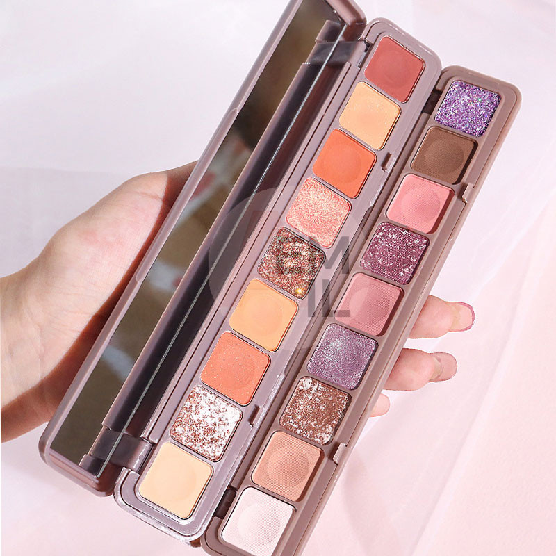อายแชโดว์ 9สี เนื้อกลิต​เตอร์​ สีสวย กันน้ํา ติดทนนาน