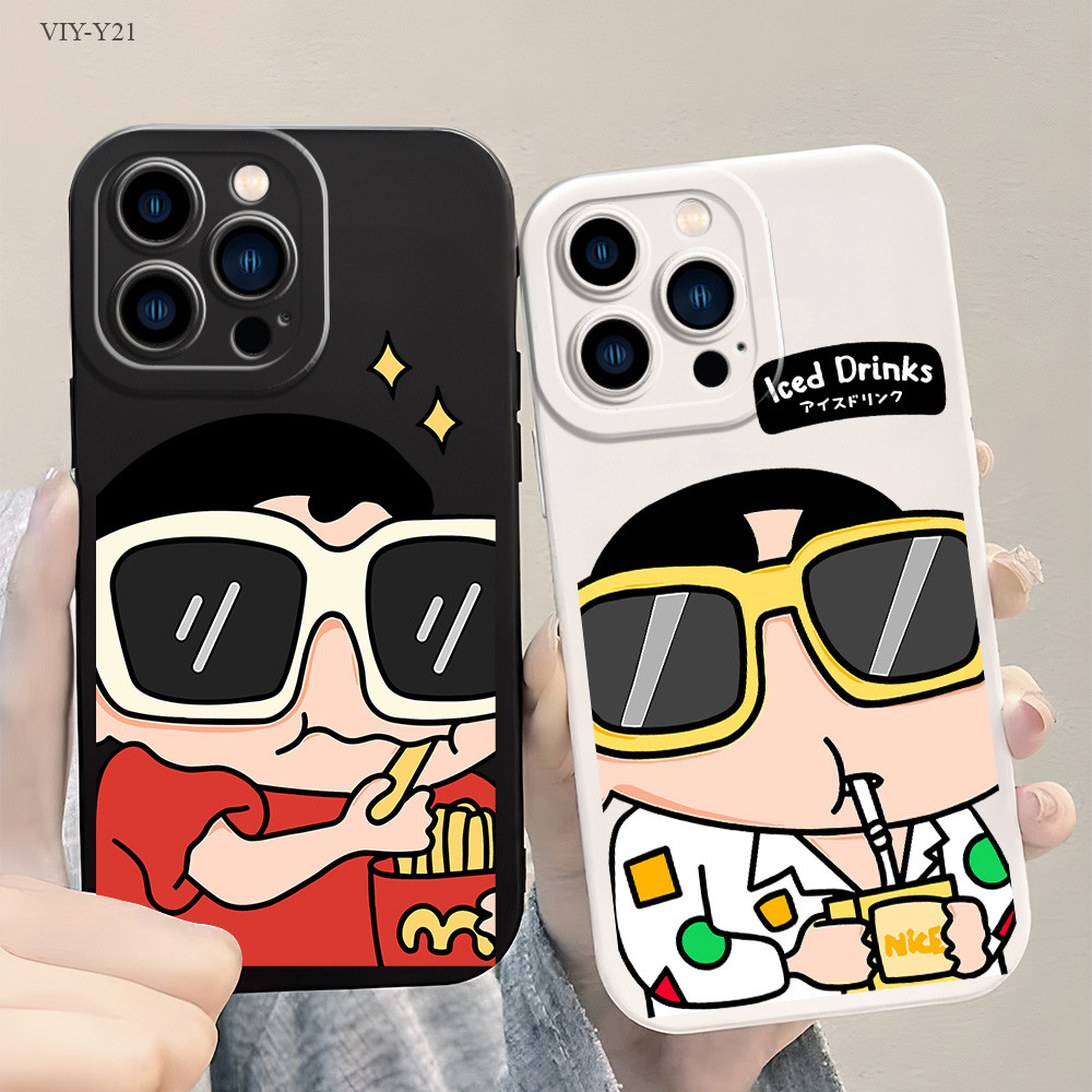 VIVO Y21 Y33S Y33T Y15S Y50 Y20 Y20S Y12S Y12A Y17 Y15 Y12 Y16 Y19 Y91C V25 V23 V23E V20 Pro 5G เคสวีโว่ ชมดวงจันทร์