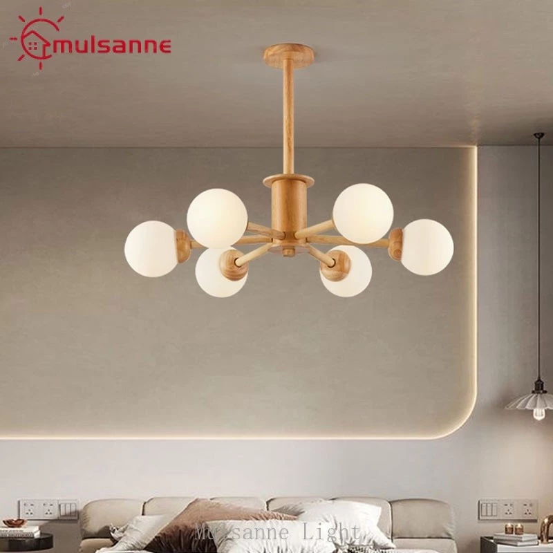 โคมไฟระย้า Led สไตล์นอร์ดิก โมเดิร์น สําหรับตกแต่งห้องนอน ห้องนั่งเล่น