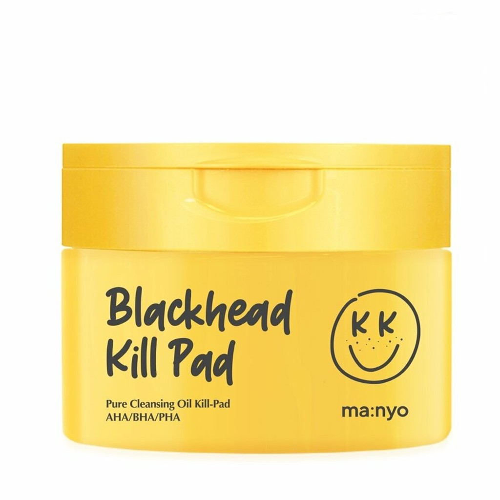 [Olive Young] Ma:nyo Blackhead Pure Cleansing Oil Kill-Pad 50 แผ่น