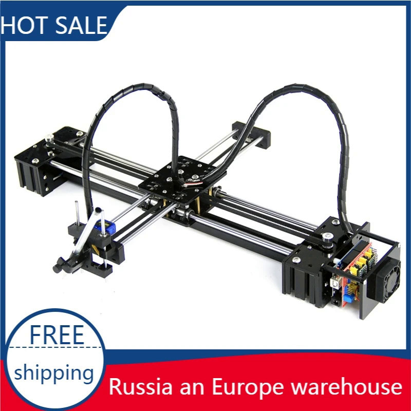 DIY LY Drawbot Pen Drawing Figure Pet Writing Robot Machine Lettering Corexy XY-plotter Robot for CN