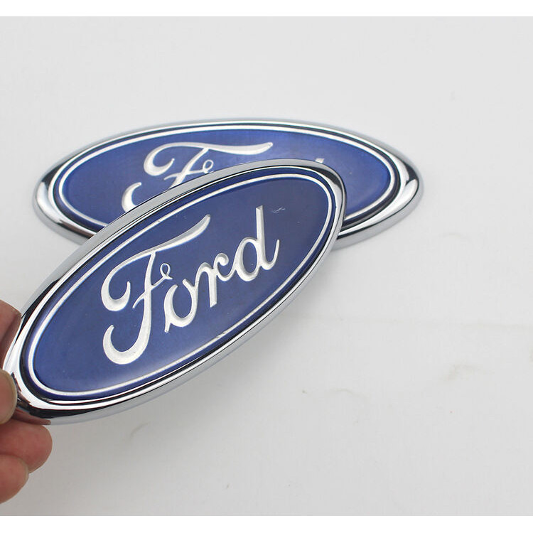 1 ชิ้น 11.5x 4.5 ซม.ใหม่แฟชั่นด้านหน้า Leading Mark ด้านหน้ากระจังหน้ารถด้านหน้าและด้านหลังมาตรฐานสํ