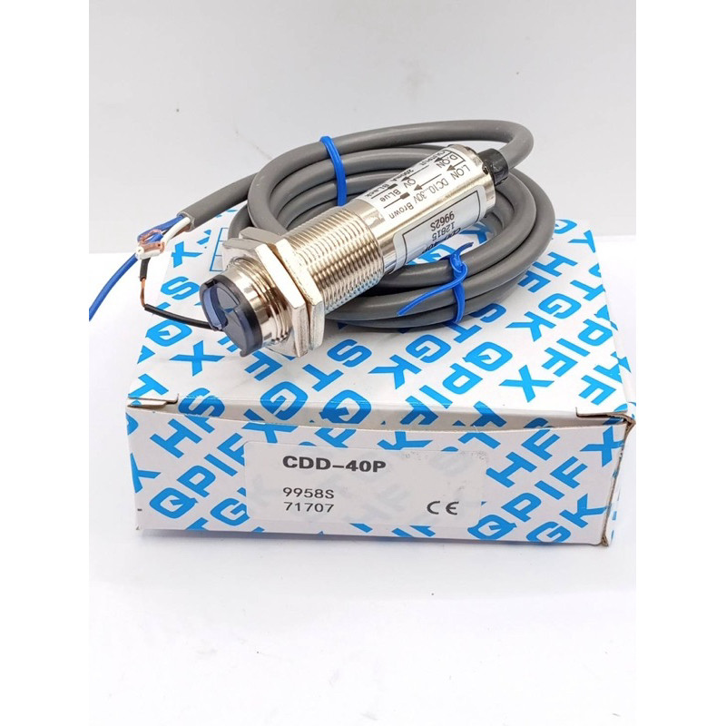 CDD-40P CDD-40P CDD40N CDD40P PHOTOELECTRIC SENSOR M18  เซ็นเซอร์จับวัตถุ 4 สาย ระยะจับ 10-40CM และ PNP