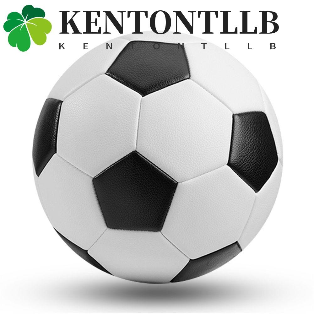 เคนตันtllb ลูกฟุตบอลทีมกลางแจ้งกีฬาสีดําสีขาวเด็ก/ผู้ใหญ่ขนาด4ลูกฝึกพีวีซีนุ่ม