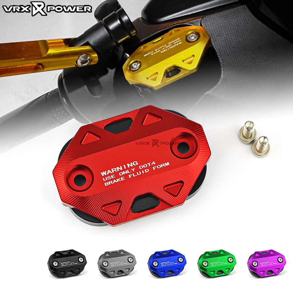 สําหรับ YAMAHA LEXI QBIX EXCITER155 ฝาปิดกระบอกสูบหลักด้านหน้า CNC ฝาปิดปั๊มอ่างเก็บน้ําน้ํามัน