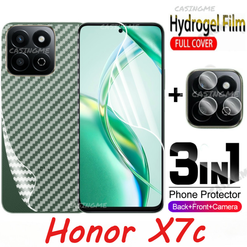 Honor X7C ด้านหน้าด้านหลังคลุมทั้งหมดป้องกันฟิล์มHydrogelสําหรับHonor X7C Honor X7C X 7c X7 c 4G 5G 