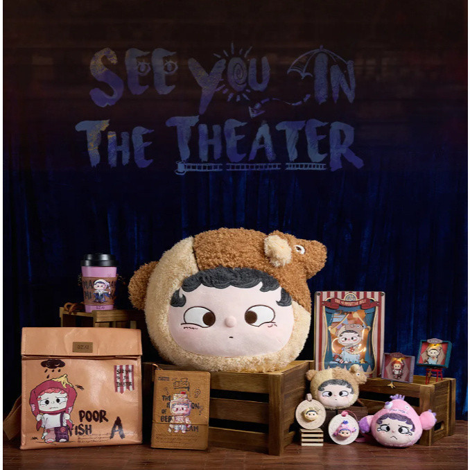 Heyone Oh Cub OZAI Star Reward- < Theater See > Small Theater Series ตุ๊กตาน่ารักอินเทรนด์เล่นตุ๊กตาตุ๊กตา