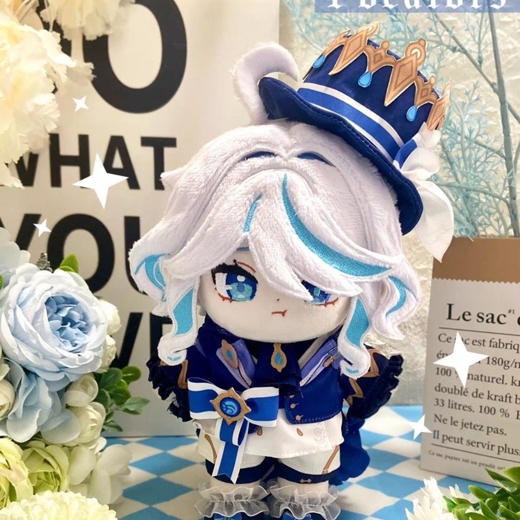 Genshin Impact ตุ๊กตาตุ๊กตา Furina ตุ๊กตาตุ๊กตาสําหรับเด็กผู้ใหญ่สะสมตุ๊กตา Dress-up