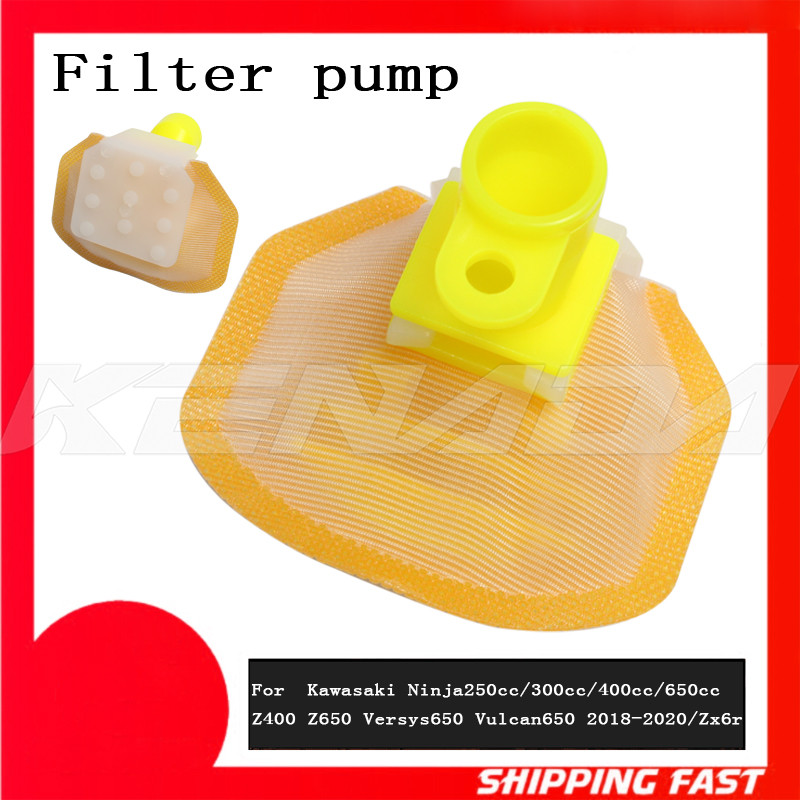 การใช้ปั๊มกรองสําหรับ Kawasaki Ninja250cc/300cc/400cc/650cc Z400 Z650 Versys650 Vulcan650 2018-2020/