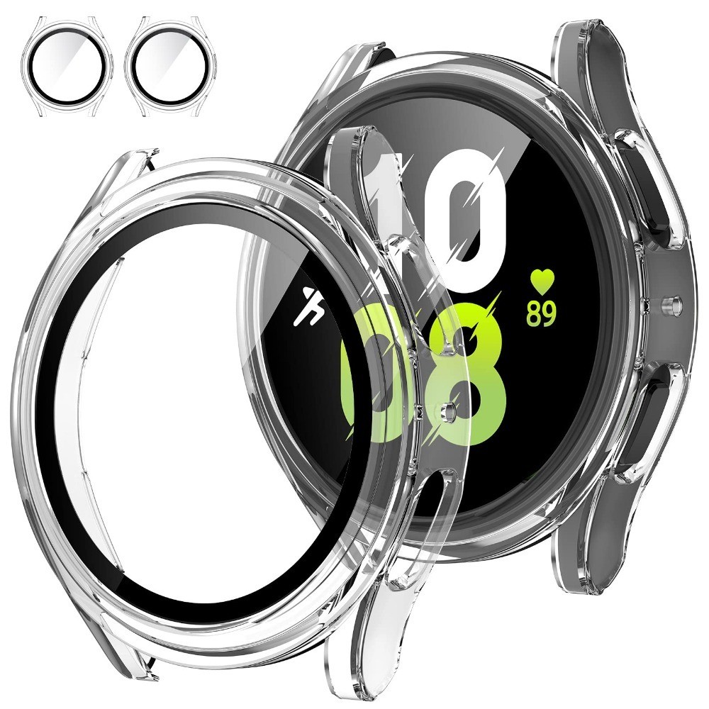 SAMSUNG สําหรับ ซัมซุง กาแลคซี นาฬิกา6/5/4 40มิลลิเมตร44มิลลิเมตรป้องกันหน้าจอกรณีป้องกันใบหน้าปกคลุมสําหรับนาฬิกา5มือโปร 45มิลลิเมตรฮาร์ดกันชนในตัวกระจกฟิล - รูปที่ 6