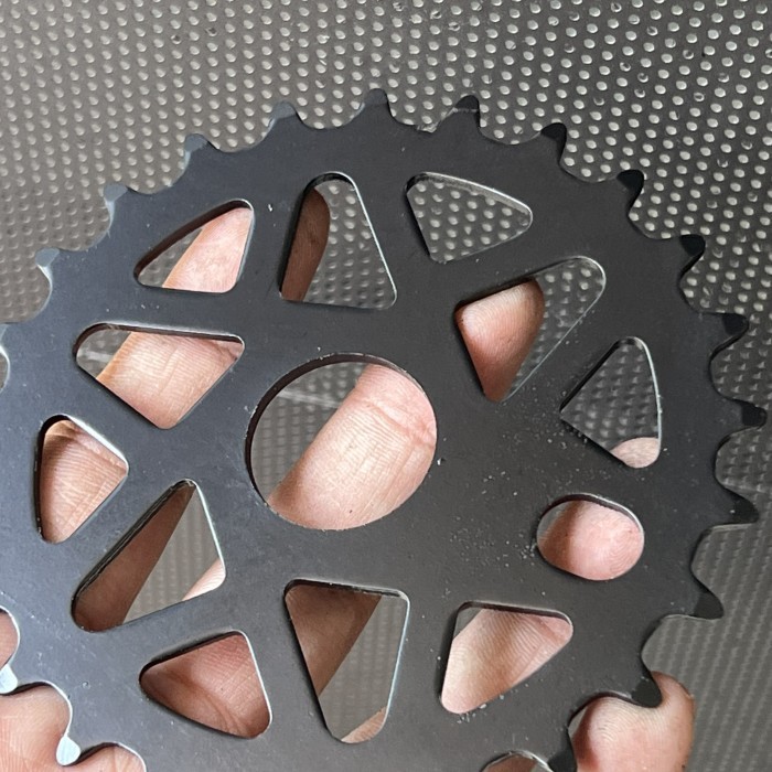 ด้านหน้า CRANK BMX 25T ORIGINAL STRONG STEEL COG ด้านหน้า CRANK