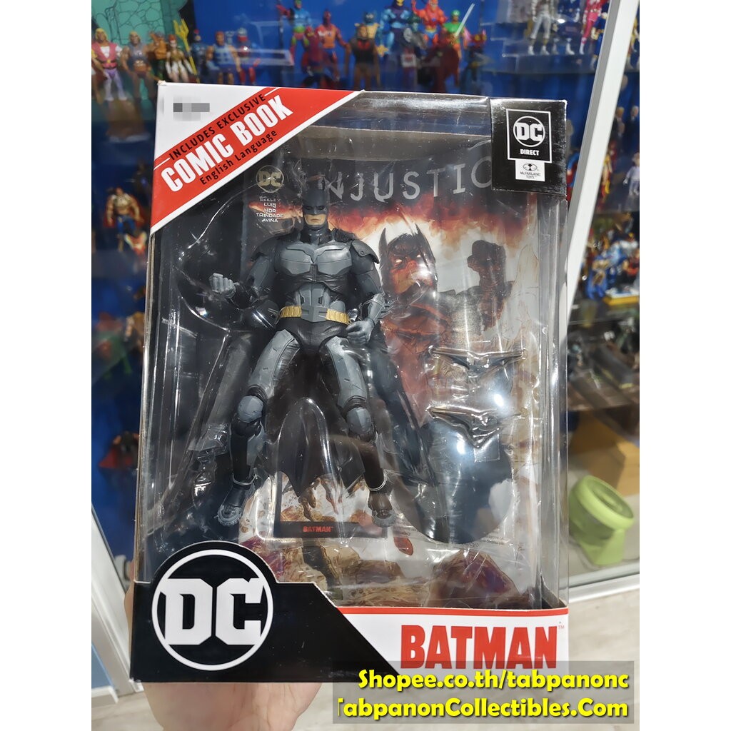 [2022.12] McFarlane DC Direct Gaming Injustice 2 Batman Action Figure w Comics