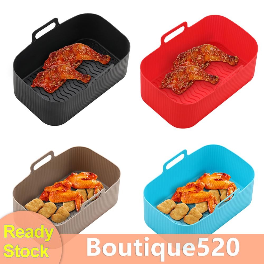 Air Fryer Silicone Liners Non-Stick Air Fryer Silicone Mold for Home Baking # [boutique520.th]
