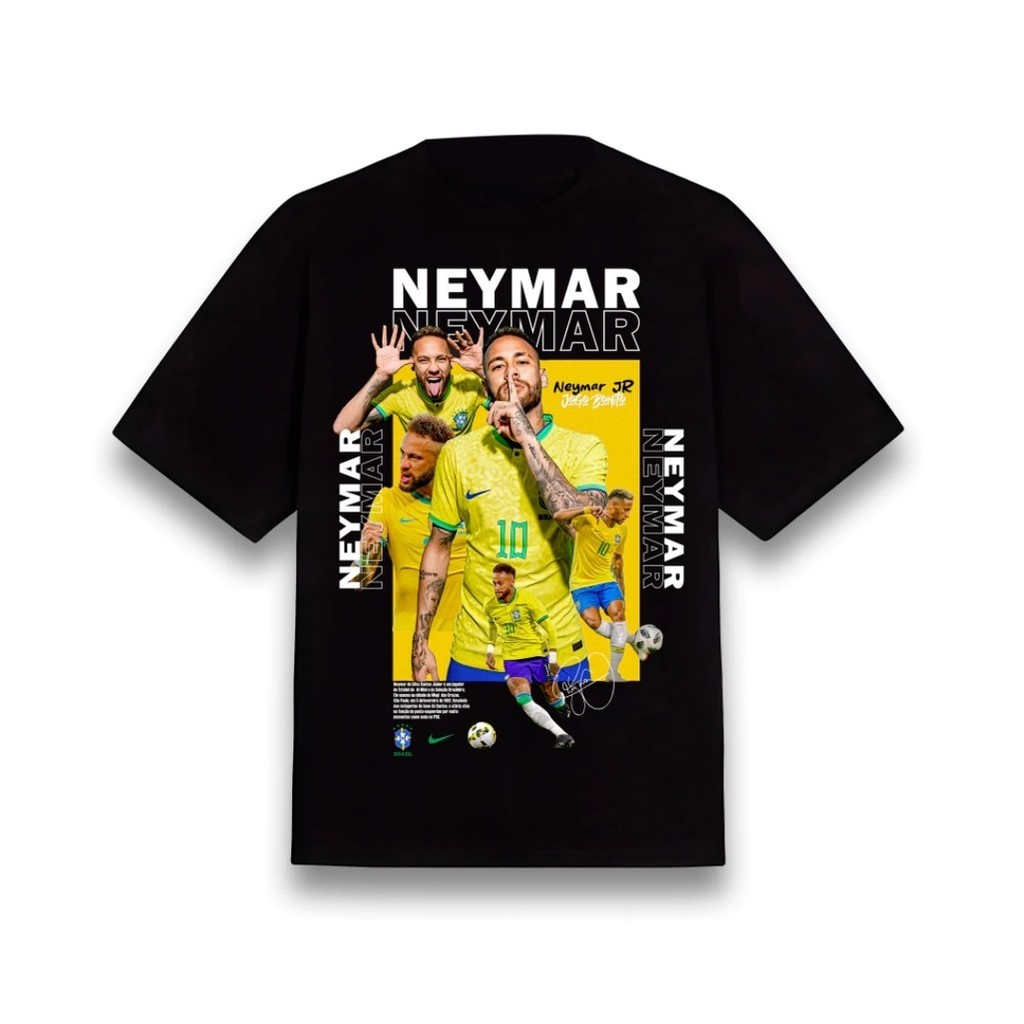 Camisa Neymar Jr - Jogo Bonito เสื้อยืดแฟชั่นใหม่สำหรับผู้ชาย men t-shirt