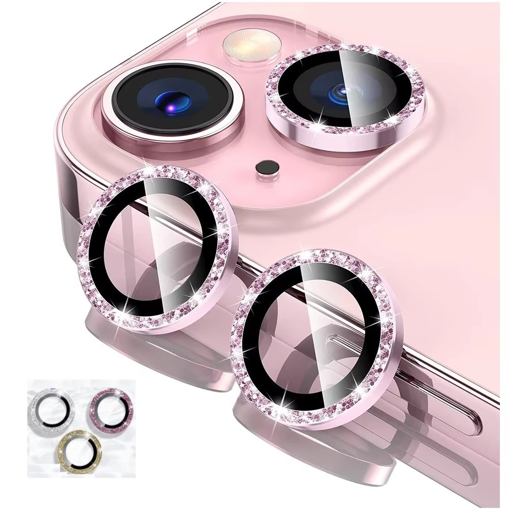 ฟิล์มกันรอยเลนส์กล้อง iPhone 11 17 13 Pro Max Air 16 15 14 12 ฟิล์มกันรอยเลนส์กล้อง iPhone 15 16 Pro Max 13Pro 13 Mini