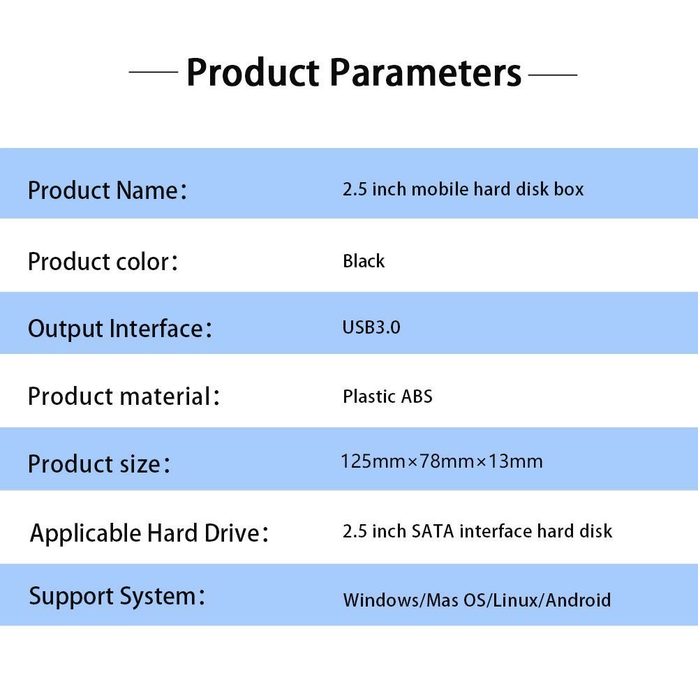 ✅แท้100% OKER ST-247 USB 3.0 External HDD Enclosure Box SATA HDD Case 2.5 inch ฮาร์ดไดรฟ์ กล่องใส่ ฮาร์ดดิส 2.5 นิ้ว