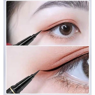 อายไลเนอร์แบบปากกา มี 2 สี:สีดํา สีน้ำตาล กันน้ำติดทนนาน E950 กันน้ำเหงื่อแห้งเร็วอายไลเนอร์ติดทนนาน