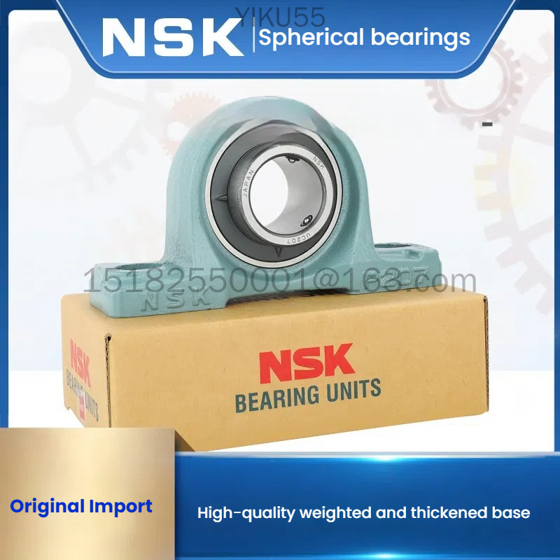Nsk แบริ่งทรงกลมด้านนอกพร้อมที่นั่ง UCP204 P205 P206 P207 P208 P209 210